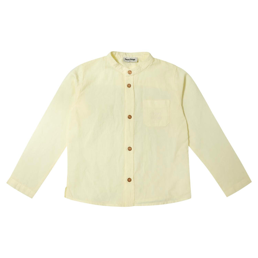 Tocoto Vintage Yellow Long Sleeve Shirt