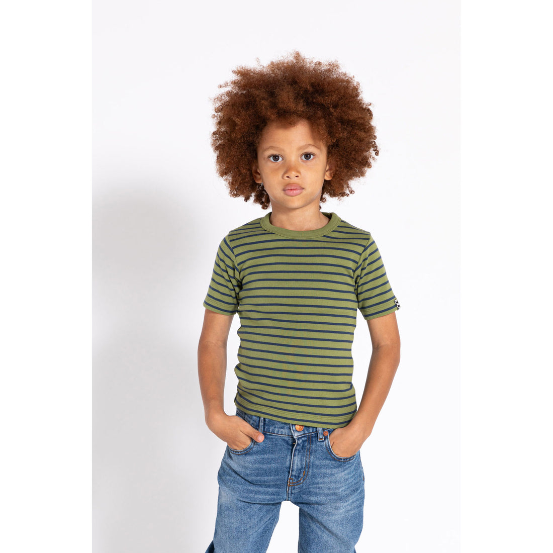 Finger In The Nose Kale Stripes Sail T-Shirt