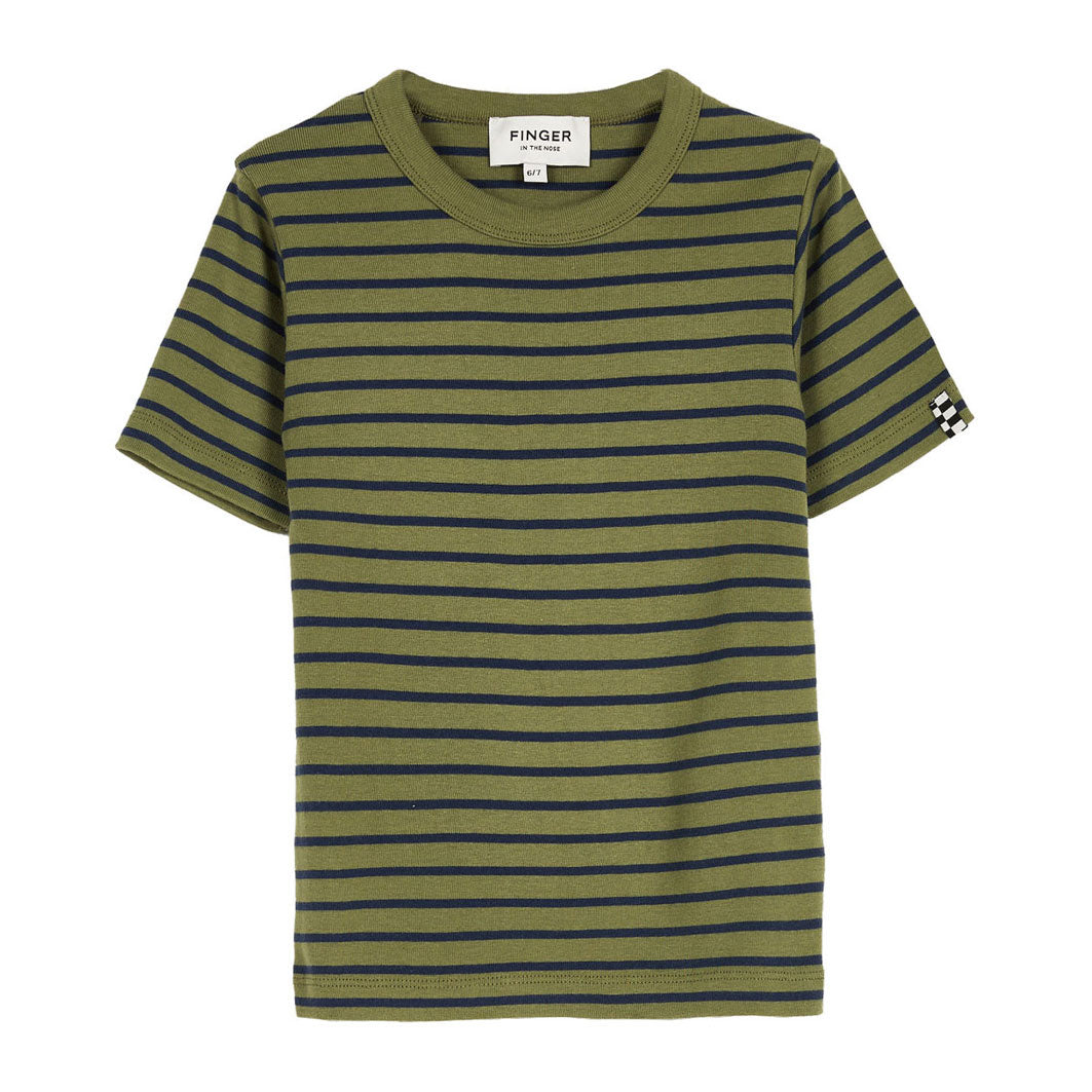 Finger In The Nose Kale Stripes Sail T-Shirt