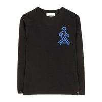 Finger in the Nose  Black Longsleeve Skate Sako T-Shirt