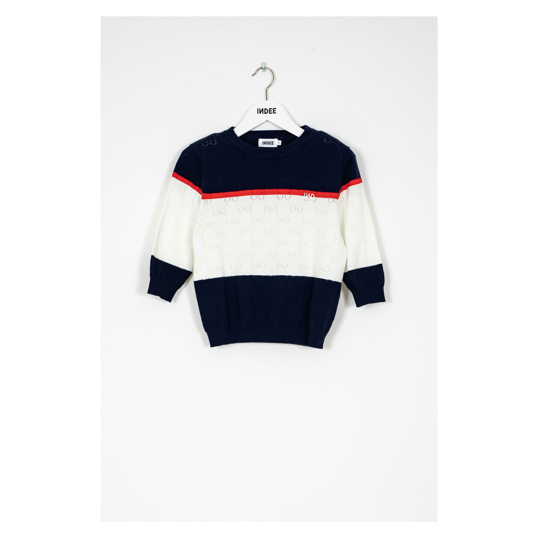 Indee Navy Tricolor Pullover