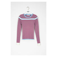 Indee Blue Striped Pullover