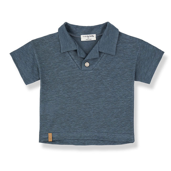 1+ in the Family  Petroleum Sandro Baby Polo