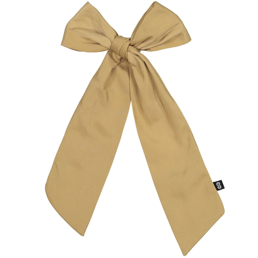 Knot Hairbands Golden Sateen Bow Clip
