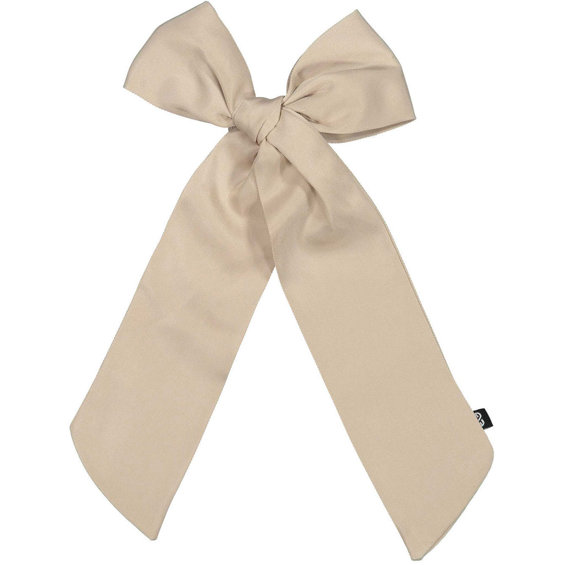 Knot Hairbands Taupe Sateen Bow Clip