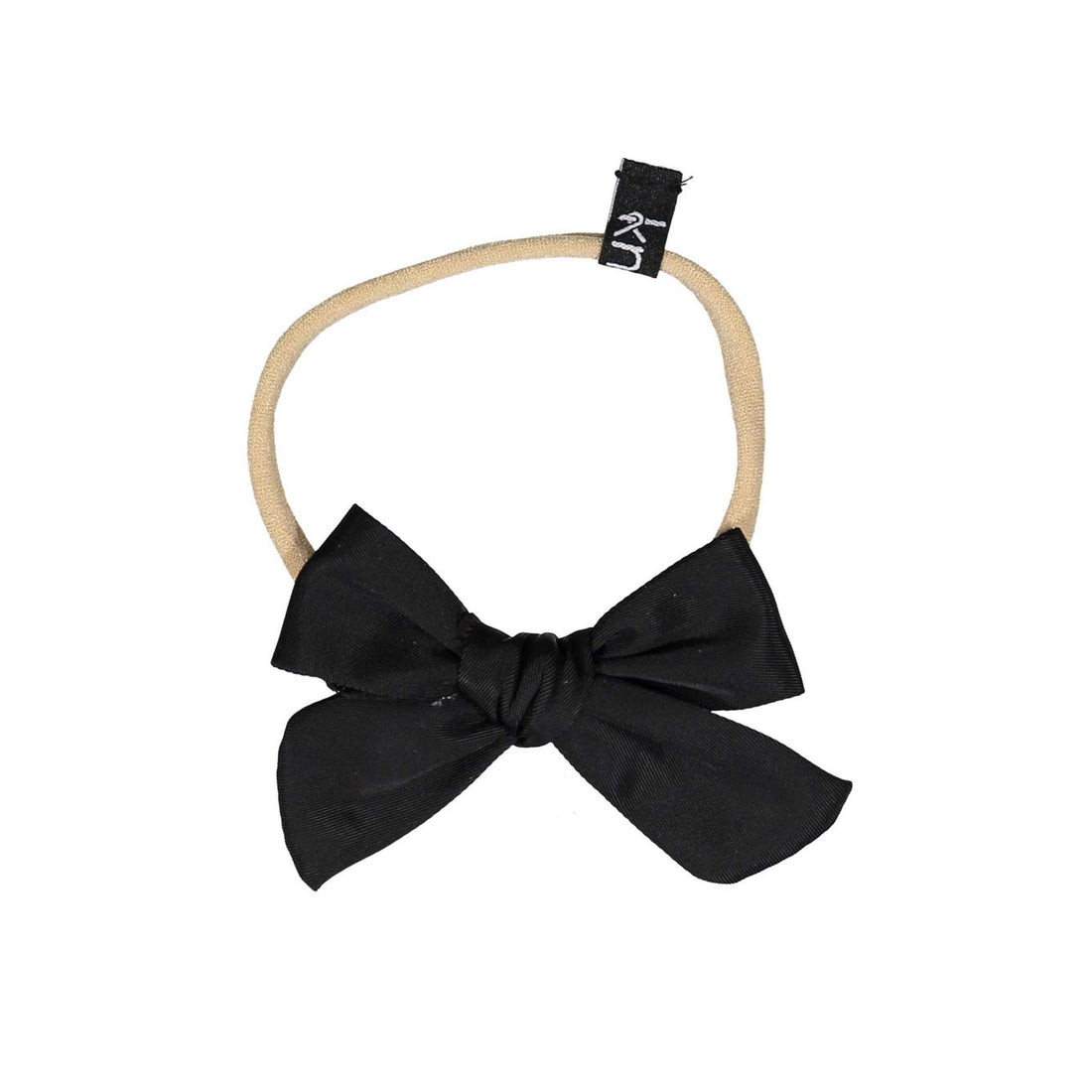 Knot Hairbands Black Satin Bow Band