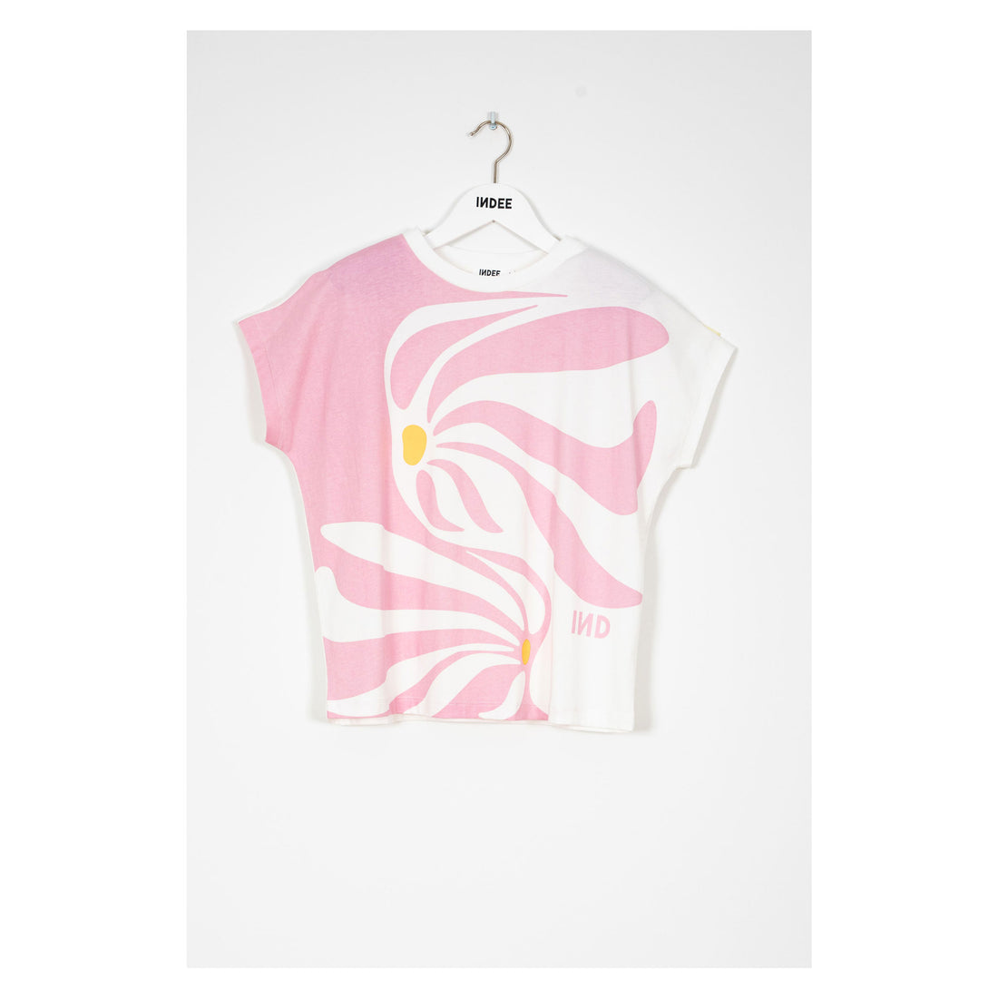 Indee Pink Printed T-Shirt