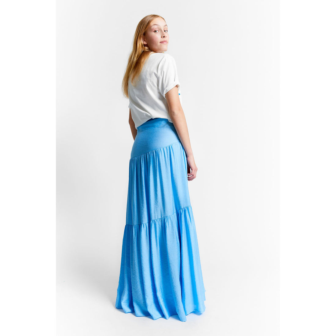 Indee Ionic Blue Long Skirt