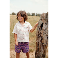 Louise Misha Cream Sunset Alov Shirt