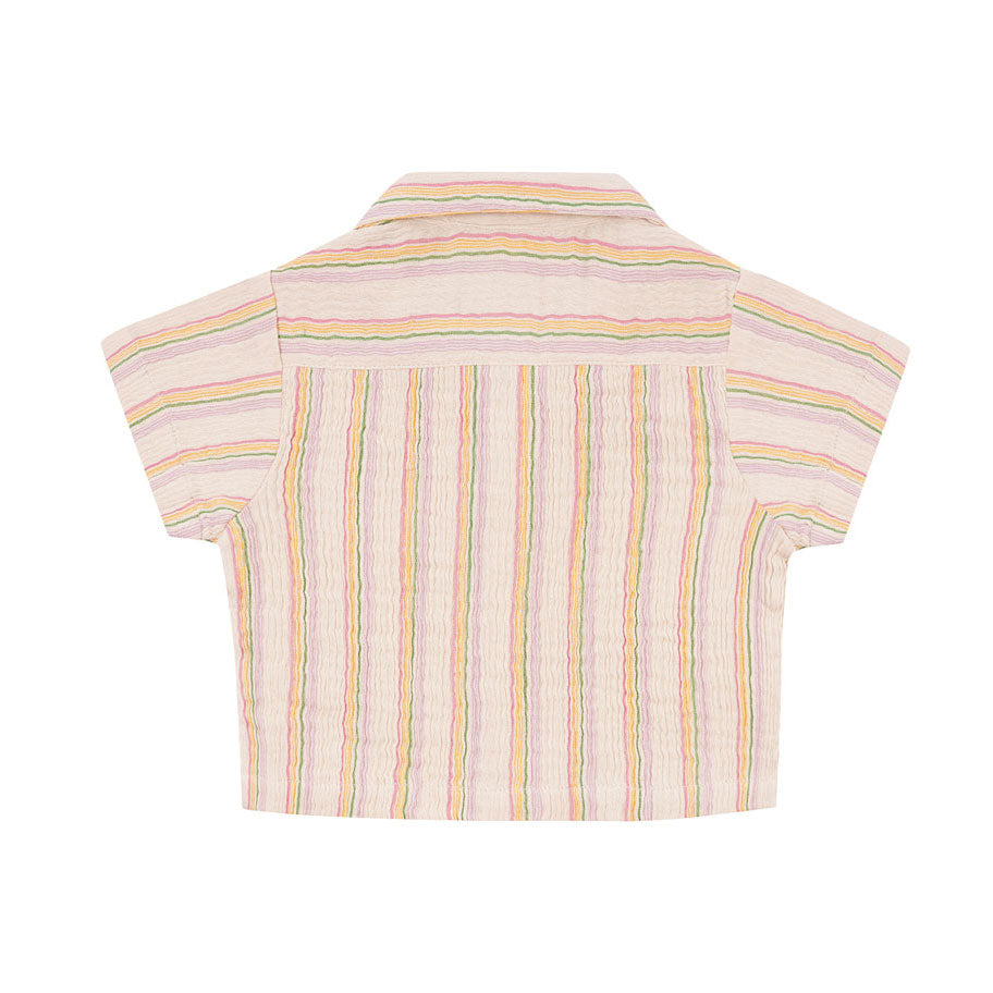 Louise Misha Multicolor Rainbow Lines Alov Shirt