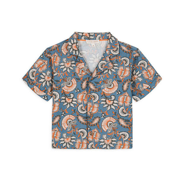Louise Misha Steel Dolce Flowers Alov Shirt