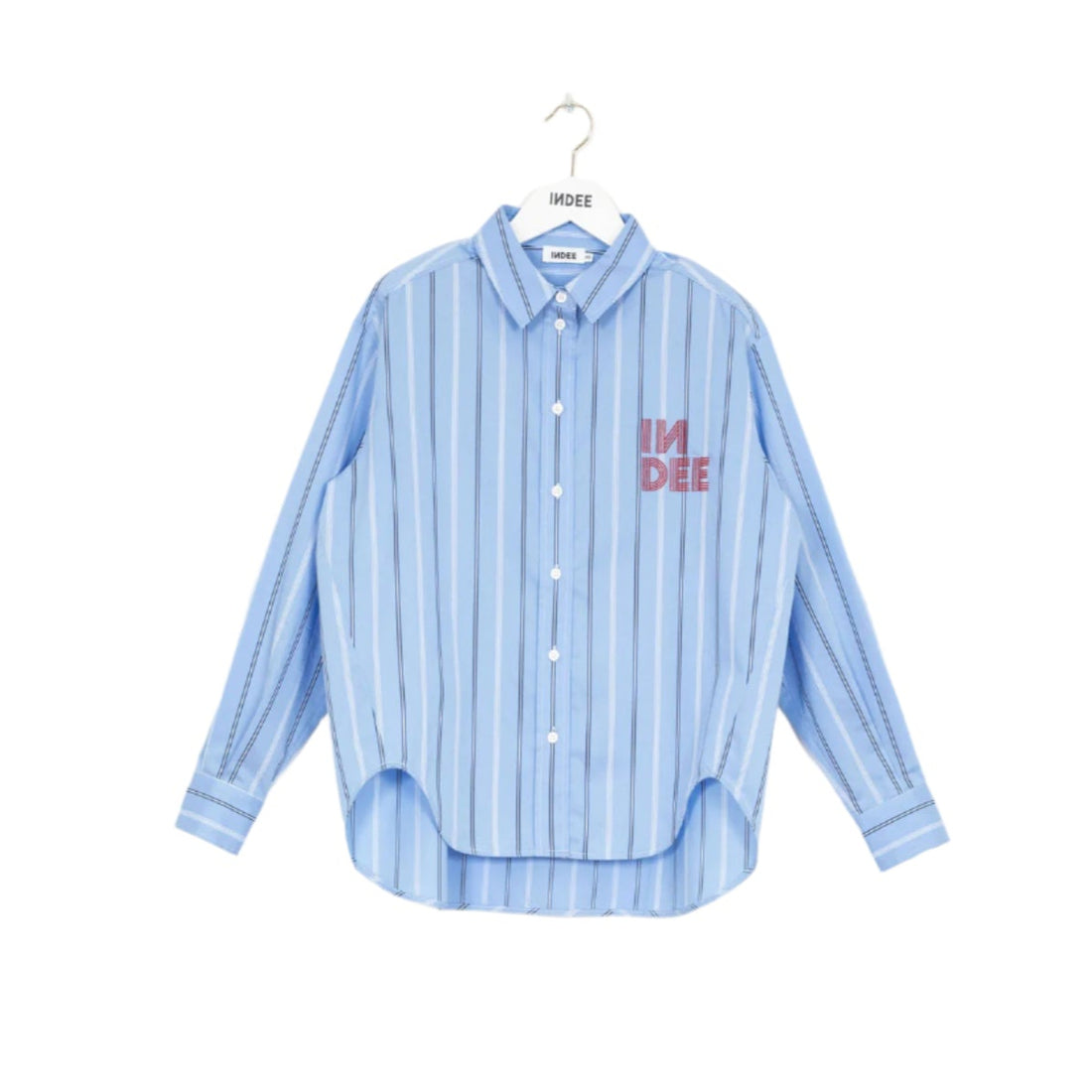 Indee Blue Striped Tacoma Shirt