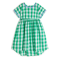Wolf and Rita  Vichy Green Silvia Dress