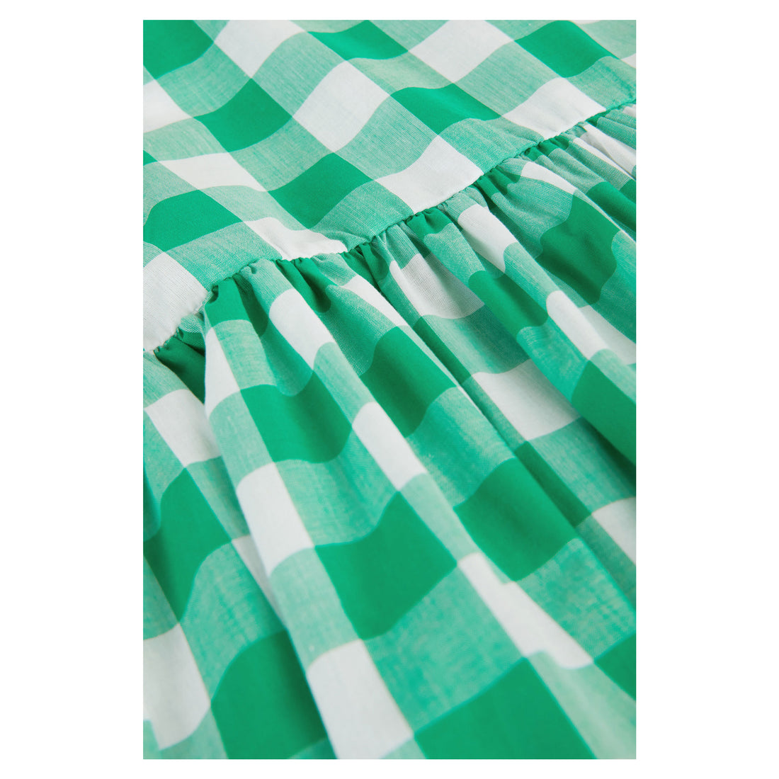 Wolf and Rita  Vichy Green Silvia Dress