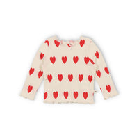 The New Society Love Motif Singapore Baby Tee