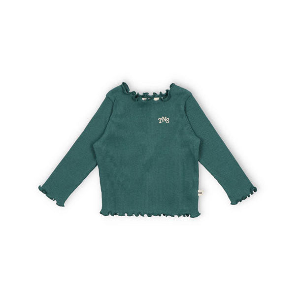 The New Society Azure Teal Singapore Baby Tee