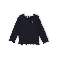 The New Society Midnight Navy Singapore Baby Tee