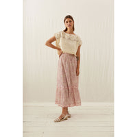 Louise Misha Pink Daisy Garden Jansiane Skirt
