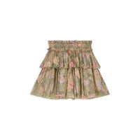 Louise Misha Khaki Wild Bouquet Roumia Skirt
