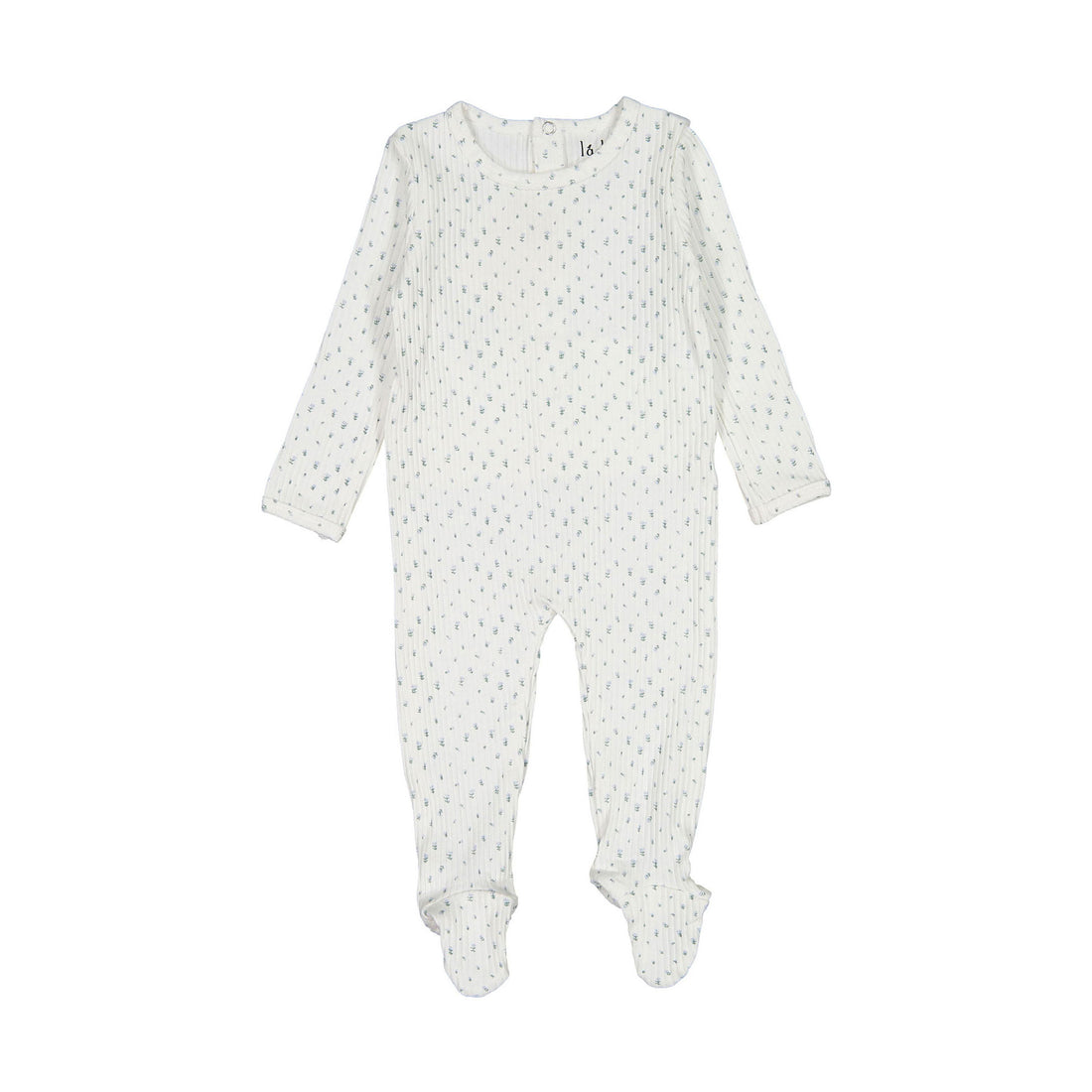 Ladida Layette Sky Tulips Footie