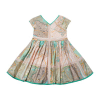 The Middle Daughter Old London Map Slip Road Dress