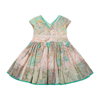 The Middle Daughter Old London Map Slip Road Dress
