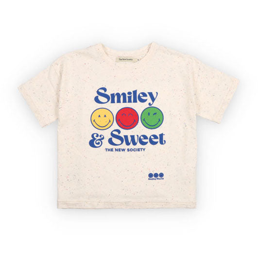 The New Society  Smiley Multicolor T-Shirt