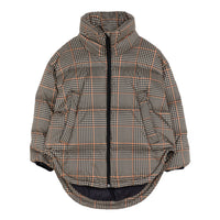 Finger in the Nose  Hazelnut Checkers Snowbag Down Jacket