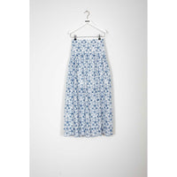 Indee Off White Embroidered Long Skirts