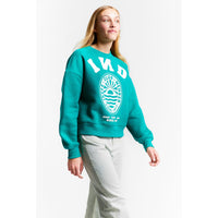 Indee Emerald Green College Sweater