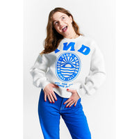 Indee Off White College Sweater