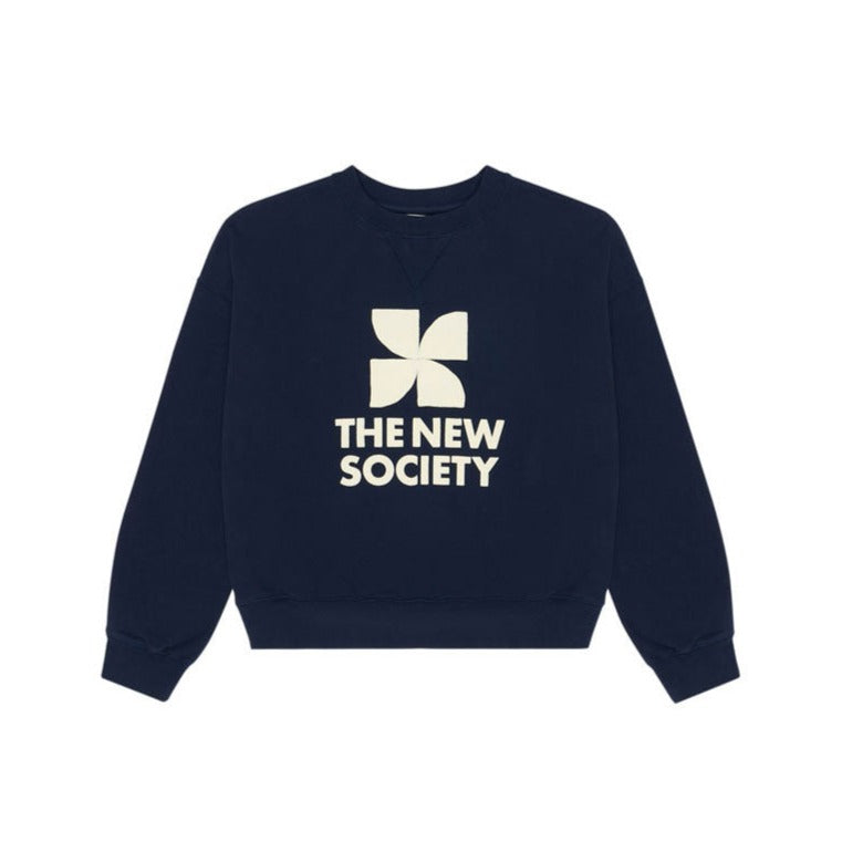 The New Society Midnight Navy Space Womens Sweater