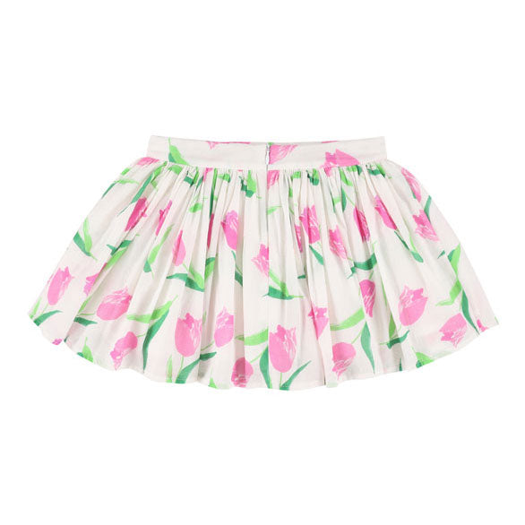 Morley White Tulip Skirt