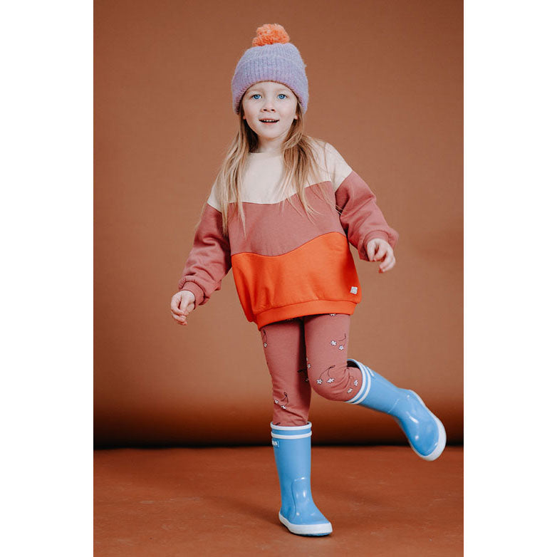 Sproet and Sprout Mauve Colorblock Sweatshirt