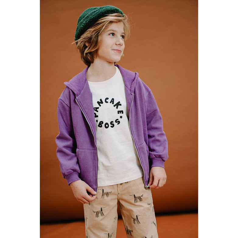 Sproet and Sprout Purple Sproet Hooded Zip Up
