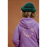 Sproet and Sprout Purple Sproet Hooded Zip Up