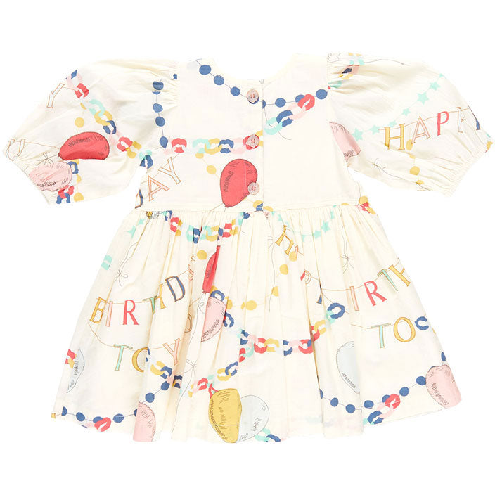 Pink Chicken Birthday Garland Brooke Dress