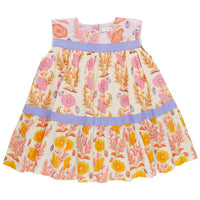 Pink Chicken Gilded Floral Mix Krista Dress