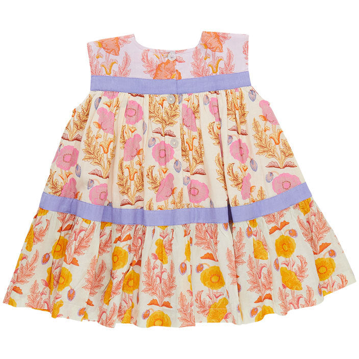 Pink Chicken Gilded Floral Mix Krista Dress