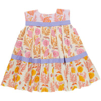 Pink Chicken Gilded Floral Mix Krista Dress