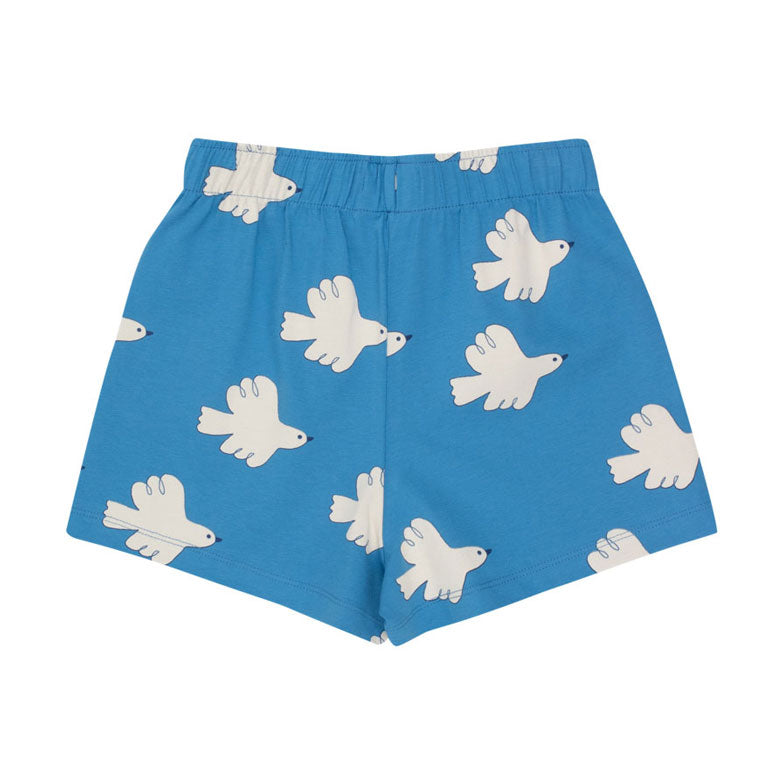 Tiny Cottons Blue Doves Short