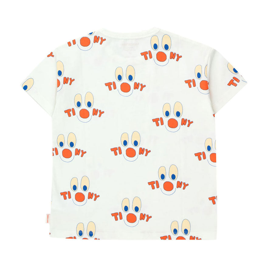 Tiny Cottons Off-White Clowns Tee
