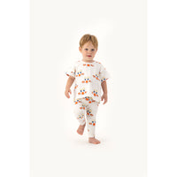 Tiny Cottons Off-White Clowns Baby Pant
