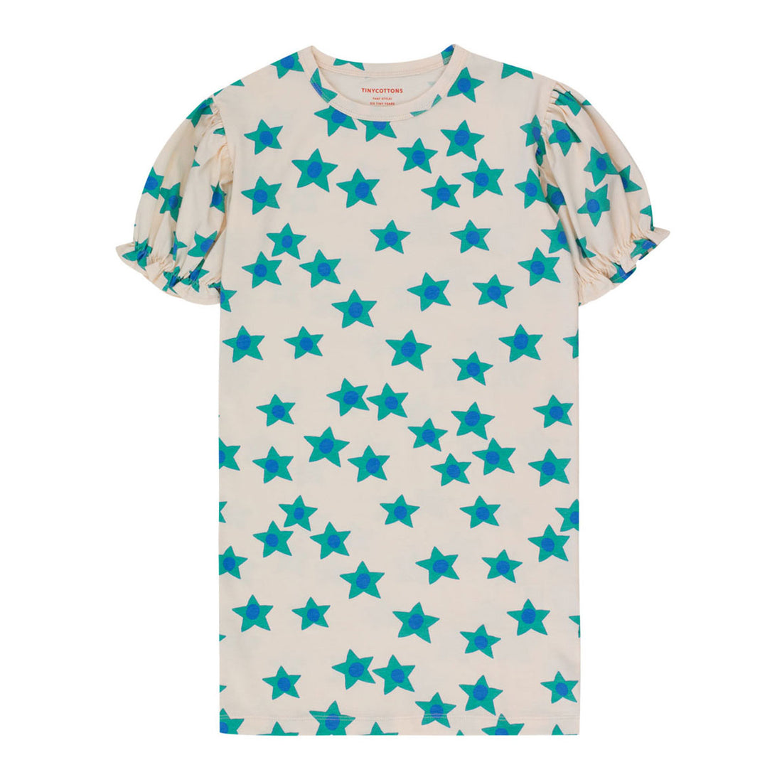 Tiny Cottons Light Cream Starflowers Dress