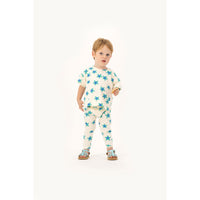 Tiny Cottons Light Cream Starflowers Baby Pant