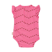 Tiny Cottons Dark Pink Zigzag Body