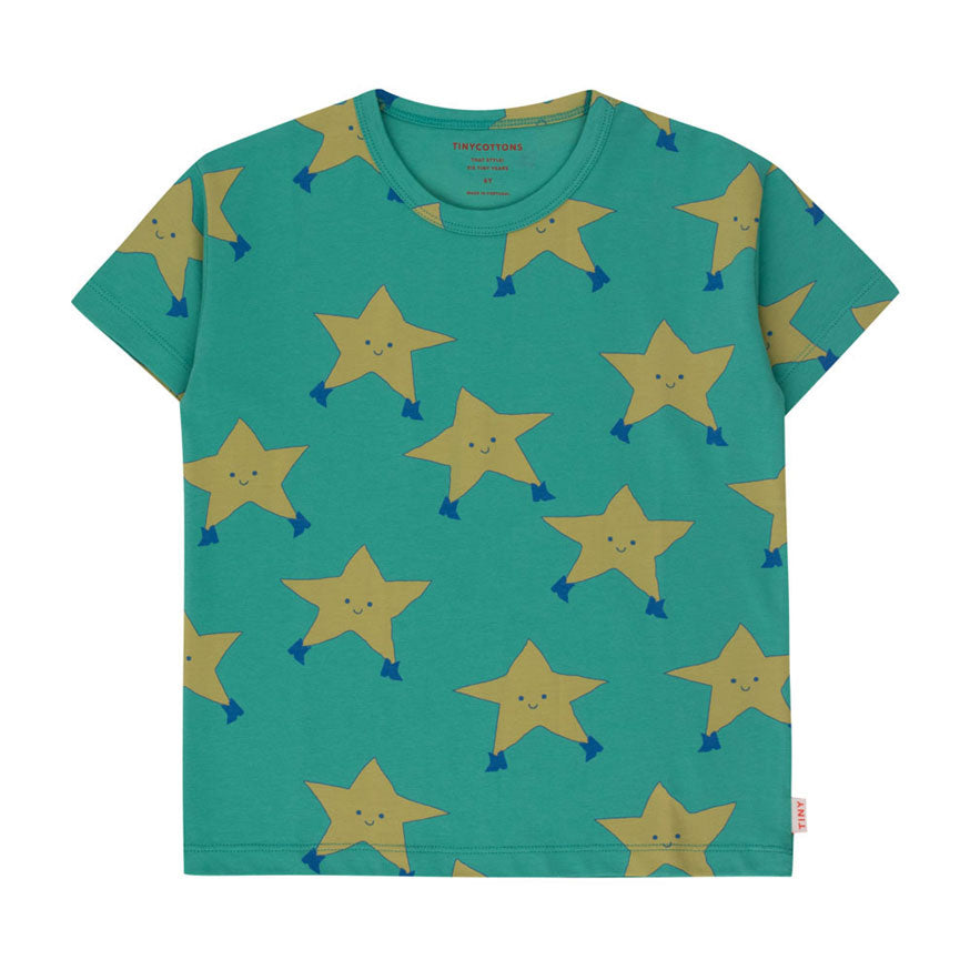 Tiny Cottons Emerald Dancing Stars Tee