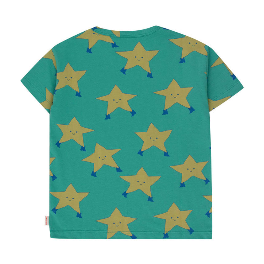 Tiny Cottons Emerald Dancing Stars Tee
