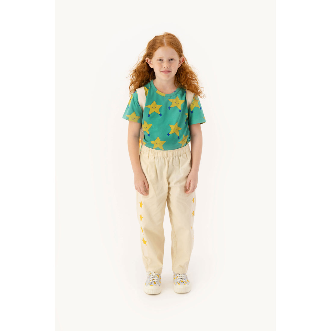 Tiny Cottons Emerald Dancing Stars Tee