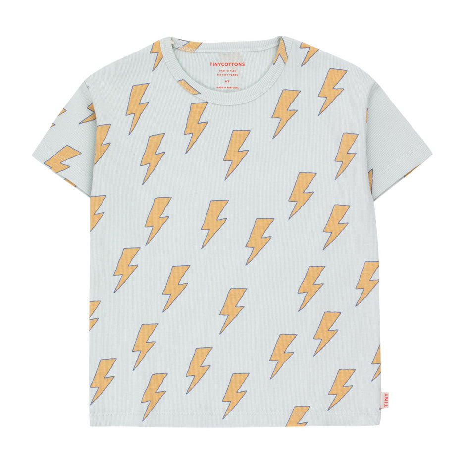 Tiny Cottons Jade Grey Lightning Tee